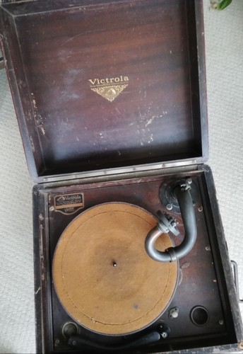 Phonograph tischgrammophon - /,