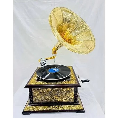 Vintage grammophon player - grammophon, old